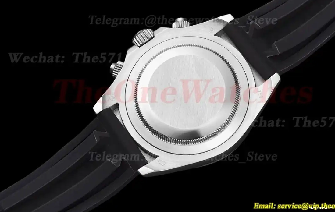 SS RU Daytona GDF Dial A3836 40mm Black 0416